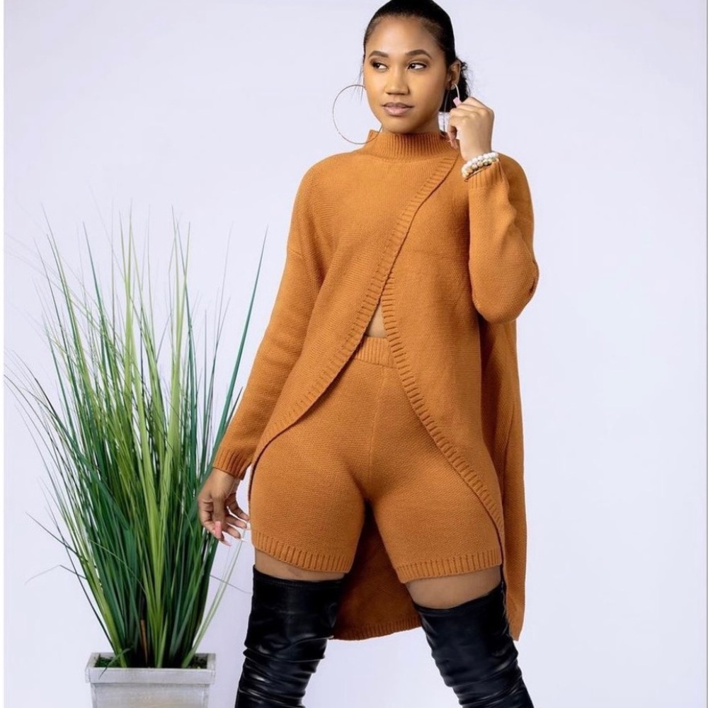 Sweater Short Set